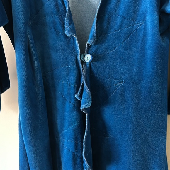 Velvet Boho Top Cover Up - Picture 9 of 9